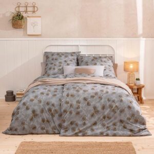 Estella Interlock Jersey Bettwäsche Rebecca 6897-810 Grau 135x200