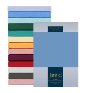 Janine Jersey Spannbetttuch Comfort Elastic 5002 180x200 200x200