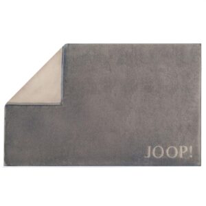 Joop! Badematte Duschvorleger Badvorleger 1600-070 Graphit Sand 50x80