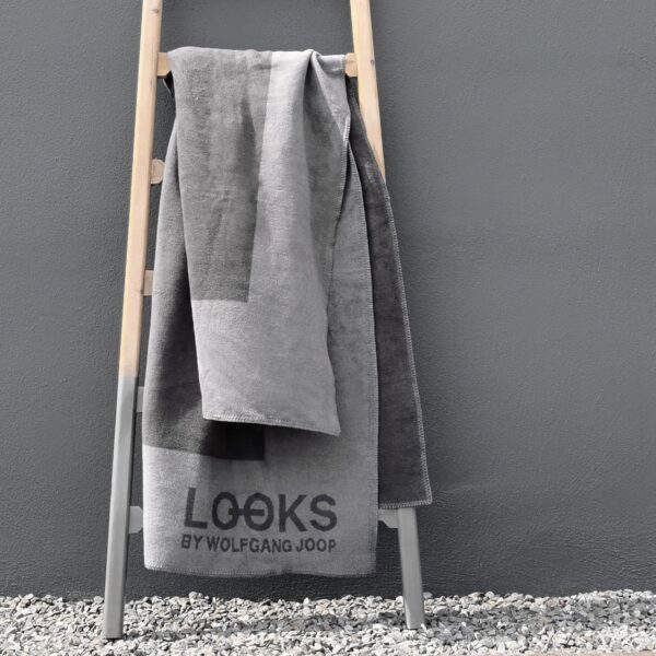 LOOKS by Wolffgang Joop Wohndecke Kuscheldecke 2417-801 grau 150x200