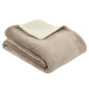 s.Oliver Wohndecke Double Soft 1280-026 beige wollweiß 150x200