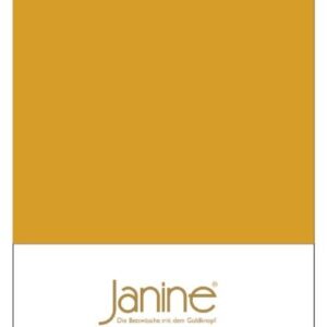 Janine Janine Spanbetttuch Mako-Feinjersey 5007 honiggold Größe:  150x200 cm