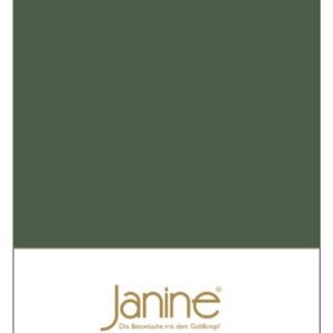 Janine Janine Spanbetttuch Mako-Feinjersey 5007 olivgrün Größe:  150x200 cm