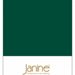 Janine Janine Spanbetttuch Mako-Feinjersey 5007 waldgrün Größe:  200x200 cm