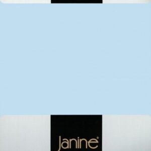 Janine Janine Spannbetttuch Elastic-Jersey 5002 hellblau Größe:  200x200 cm