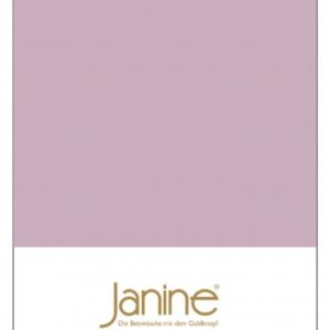 Janine Janine Spannbetttuch Mako-Feinjersey 5007 altrosé Größe:  200x200 cm