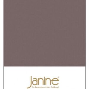 Janine Janine Spannbetttuch Mako-Feinjersey 5007 cappuccino Größe:  200x200 cm