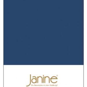 Janine Janine Spannbetttuch Mako-Feinjersey 5007 marine Größe:  150x200 cm