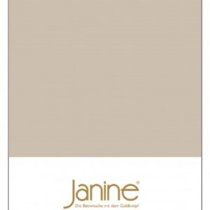 Janine Janine Spannbetttuch Mako-Feinjersey 5007 naturell Größe:  200x200 cm