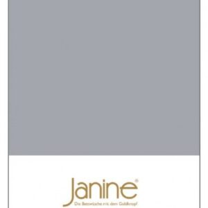 Janine Janine Spannbetttuch Mako-Feinjersey 5007 platin Größe:  200x200 cm