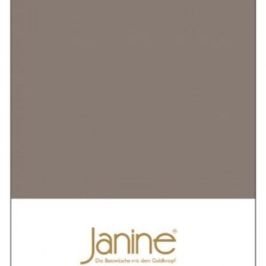 Janine Janine Spannbetttuch Mako-Feinjersey 5007 taupe Größe:  200x200 cm