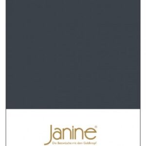 Janine Janine Spannbetttuch Mako-Feinjersey 5007 titan Größe:  200x200 cm