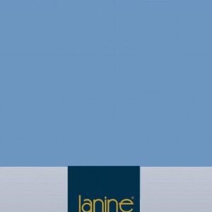 Janine Janine Topper-Spannbetttuch 5001 (für Box-Spring Betten) blau Größe:  200x200 cm