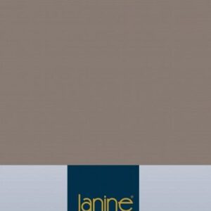 Janine Janine Topper-Spannbetttuch 5001 (für Box-Spring Betten) taupe Größe:  200x200 cm