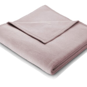 Traumschloss Cotton Home Wohndecke Uni 150x200 rosa