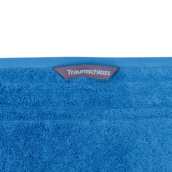 Traumschloss Frottier-Line Premium Badetuch 100x150 nordic blau