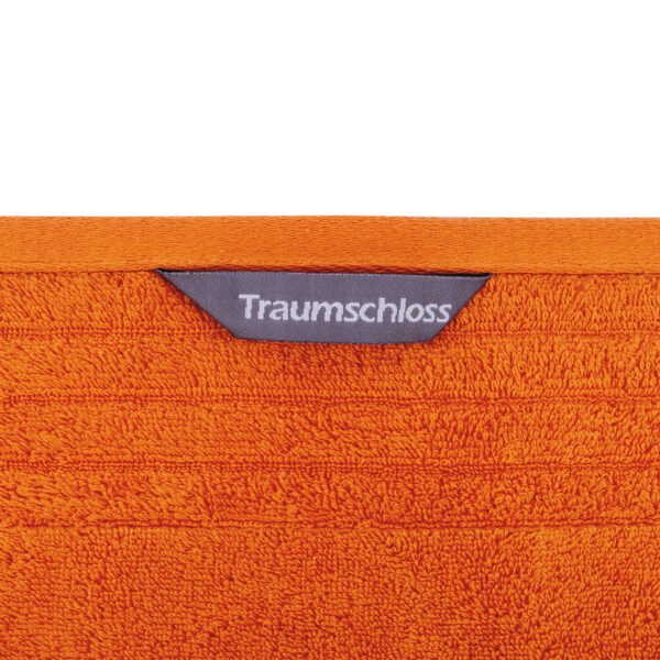 Traumschloss Frottier-Line Premium Badetuch 100x150 orange