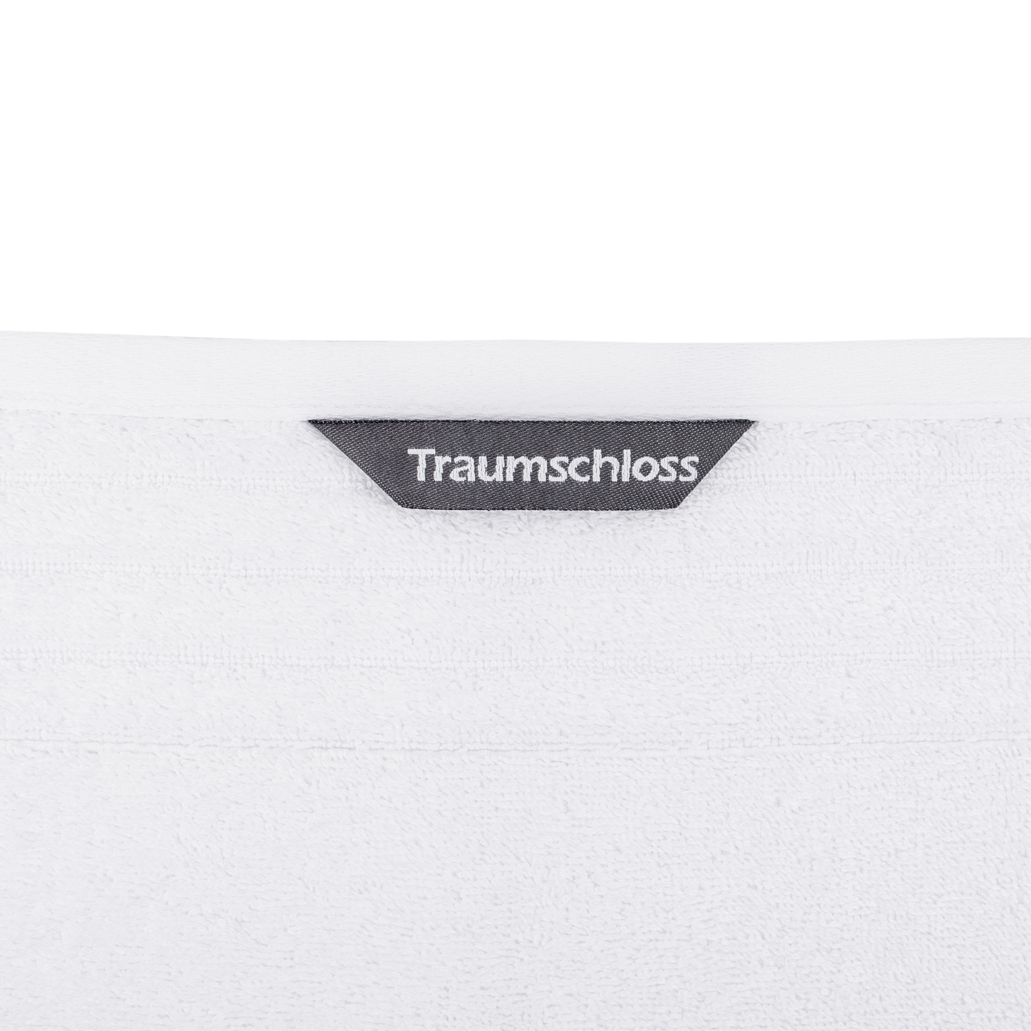 Traumschloss Frottier-Line Premium Duschtuch weiß 70x140