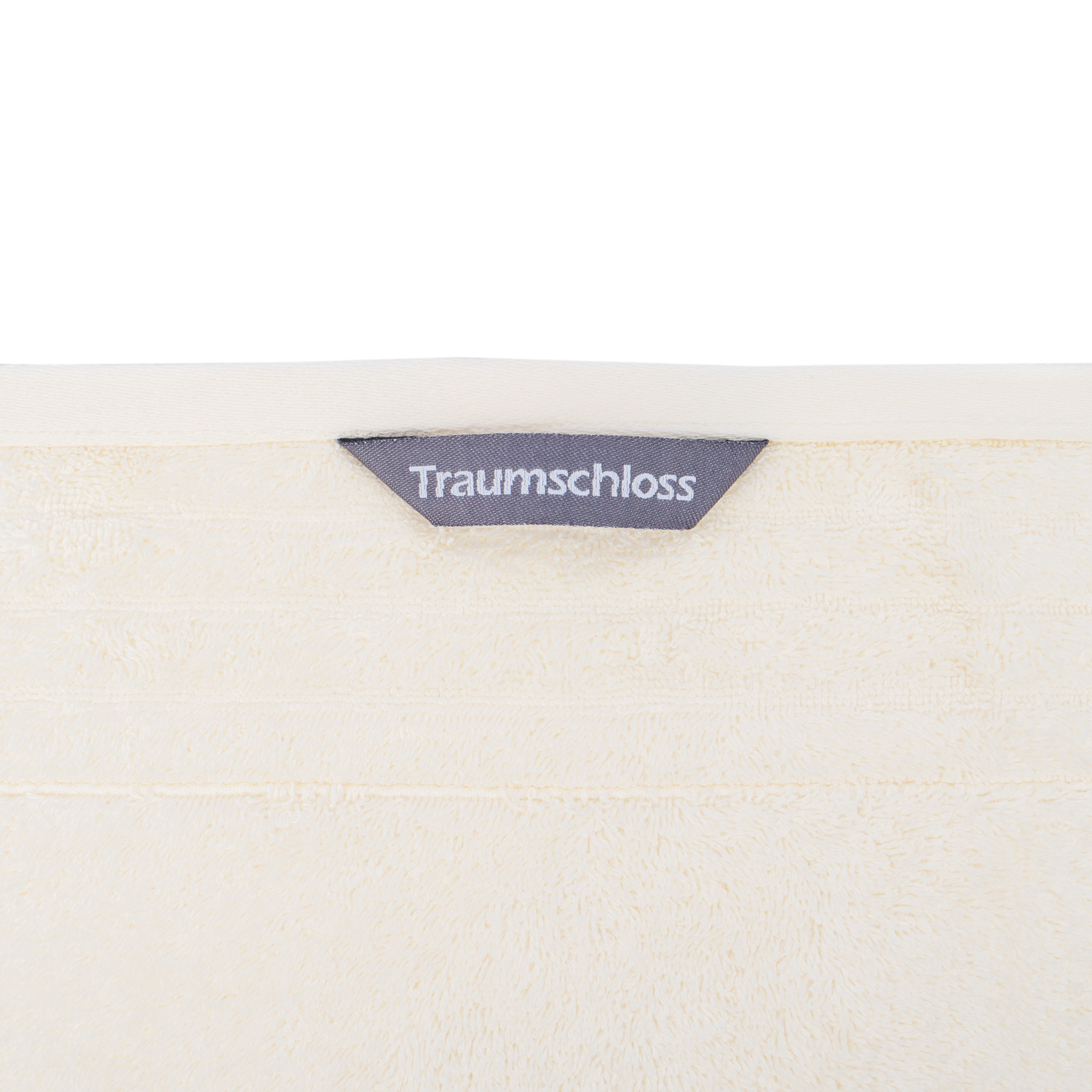 Traumschloss Frottier-Line Premium Gästetuch creme 30x50