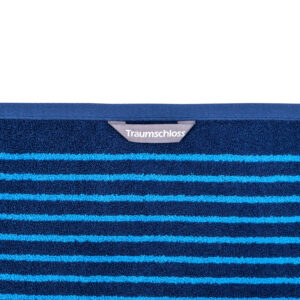 Traumschloss Frottier-Line Stripes Duschtuch 70x140 hellblau