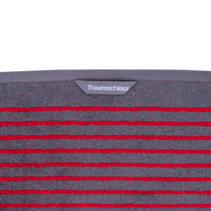 Traumschloss Frottier-Line Stripes Duschtuch 70x140 rot