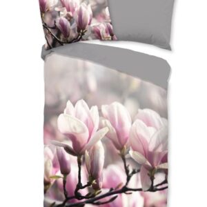 Traumschloss Renforcé Bettwäsche - Magnolien Blüten