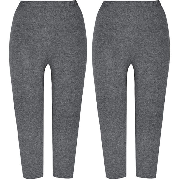 Erwin Müller Single-Jersey Damen-Capri-Leggings im 2er-Pack